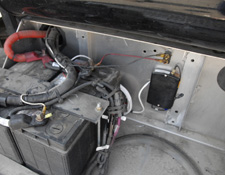 SolarTrak Tracker in Truck Battery Box