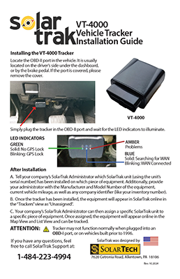 Vehicle Tracker Install Guide
